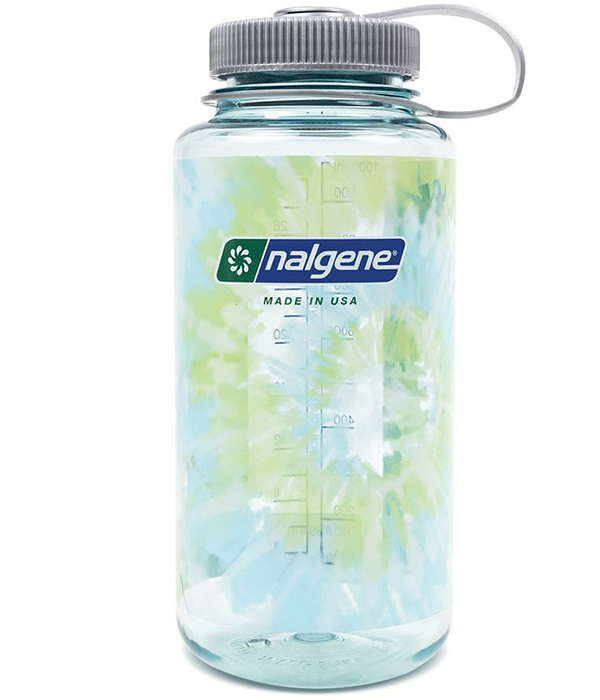 Wide Mouth 32oz Sustain in Tie-Dye Seafoam