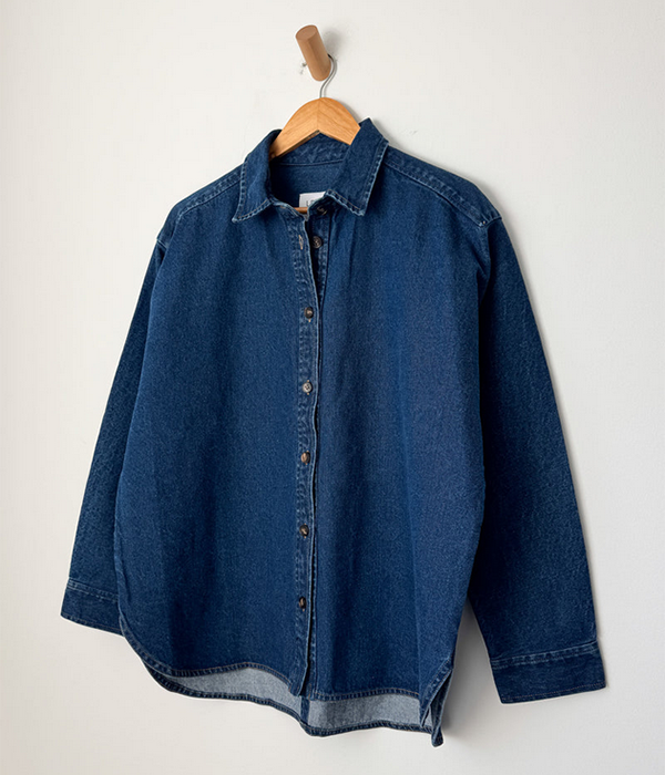 Womens Owen Heavy Denim Shirt