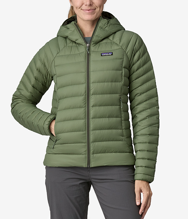 Womens Down Sweater Hoody