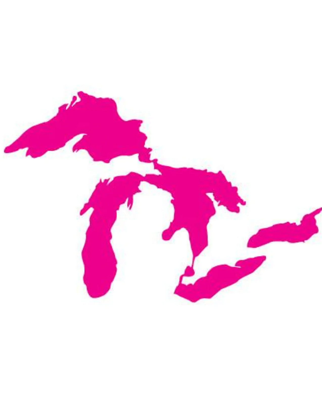 GREAT LAKES PROUD GLP Die Cut Sticker (3x5)