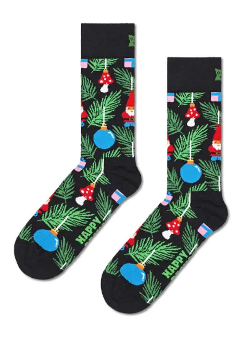 Mens Christmas Tree Decoration Sock