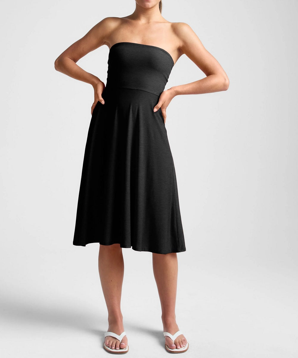 Womens Featherweight Strapless Dress
