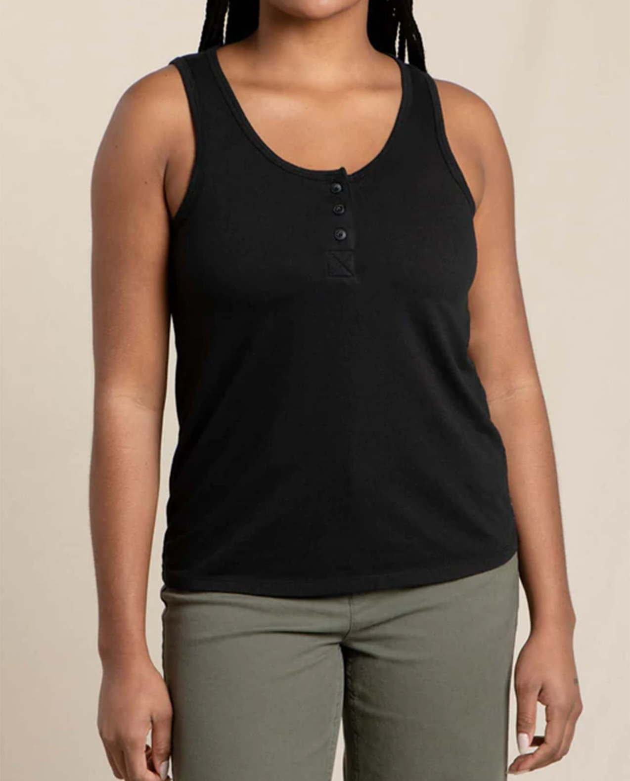 Womens Piru Henley Tank
