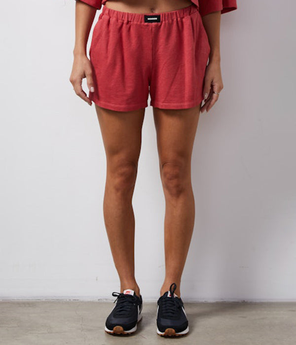 Womens French Terry Gym Short
