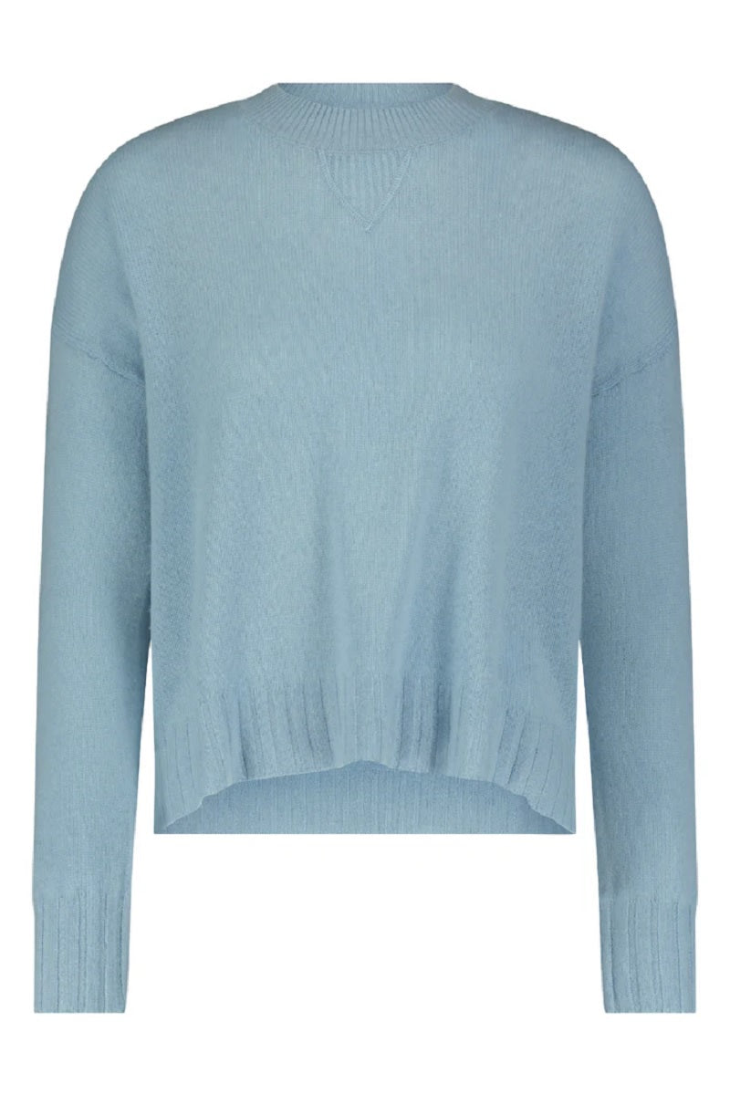 Womens Cashmere Sport Crew