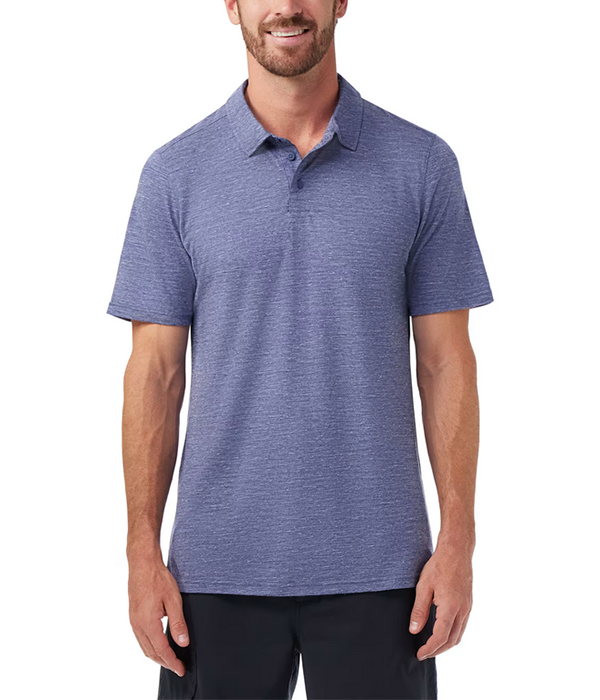 Mens Merino Hemp Blend Short Sleeve Polo