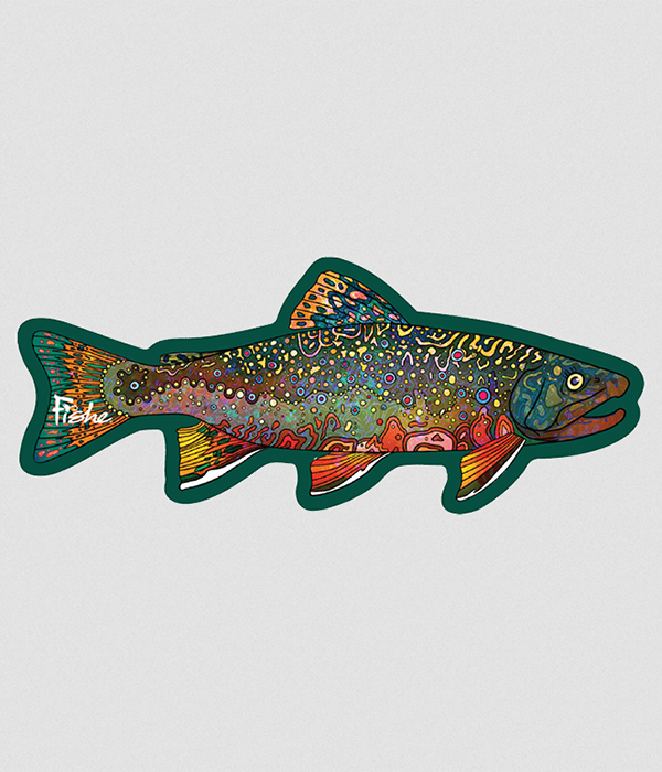 X Fishe Brookie Patch