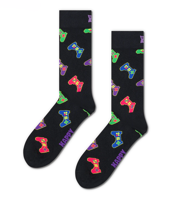 Mens Controller Sock in Black