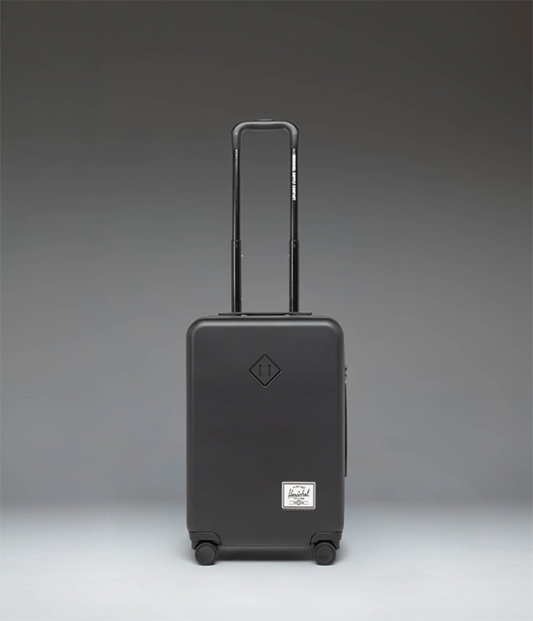 Herschel Heritage Hardshell Large CarryOn Luggage in Black