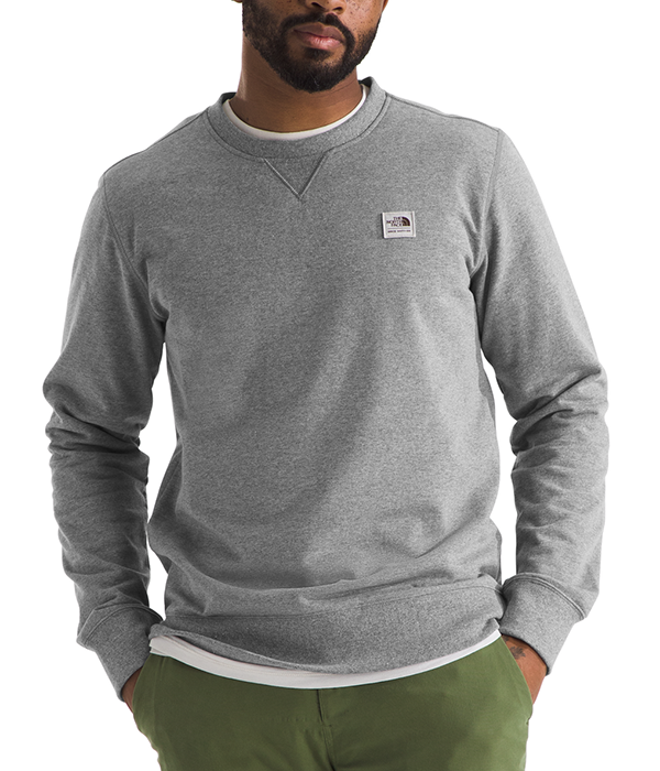 Mens Heritage Patch Crew F24