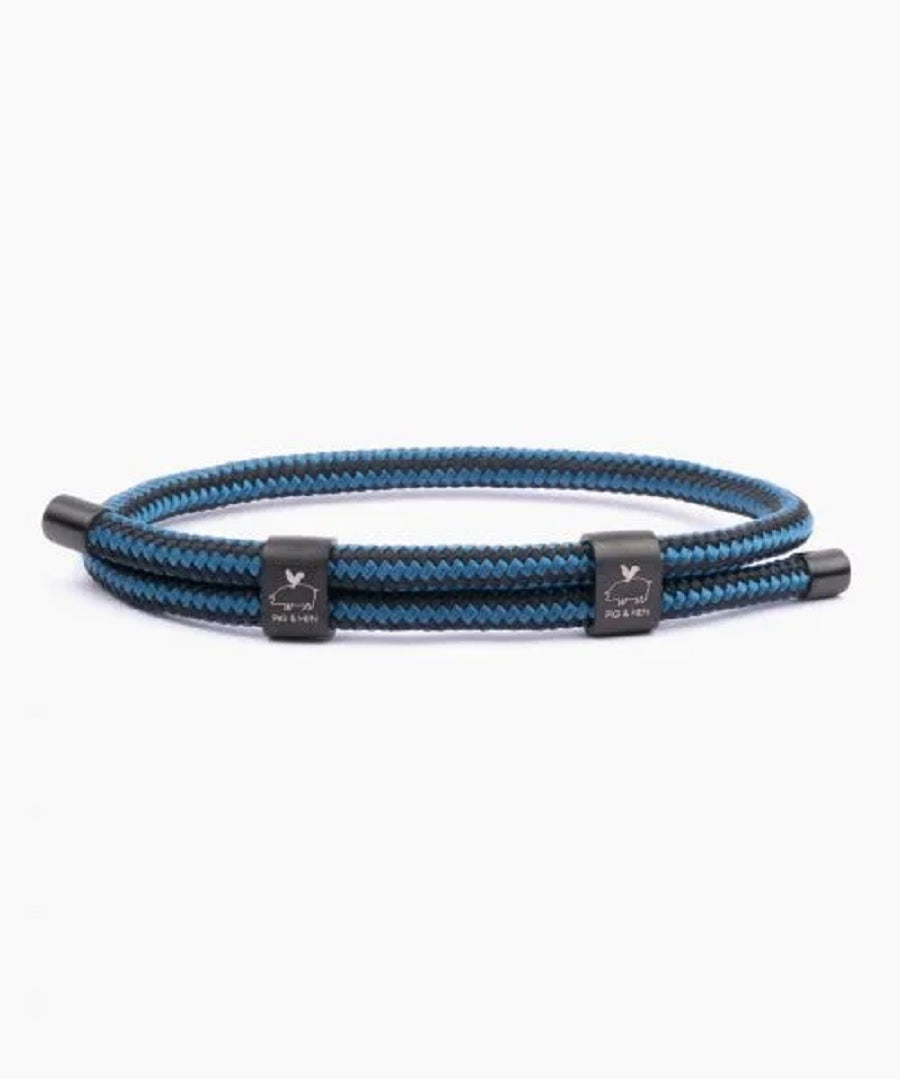 Little Lewis DBL in Ocean Blue - Black | Black
