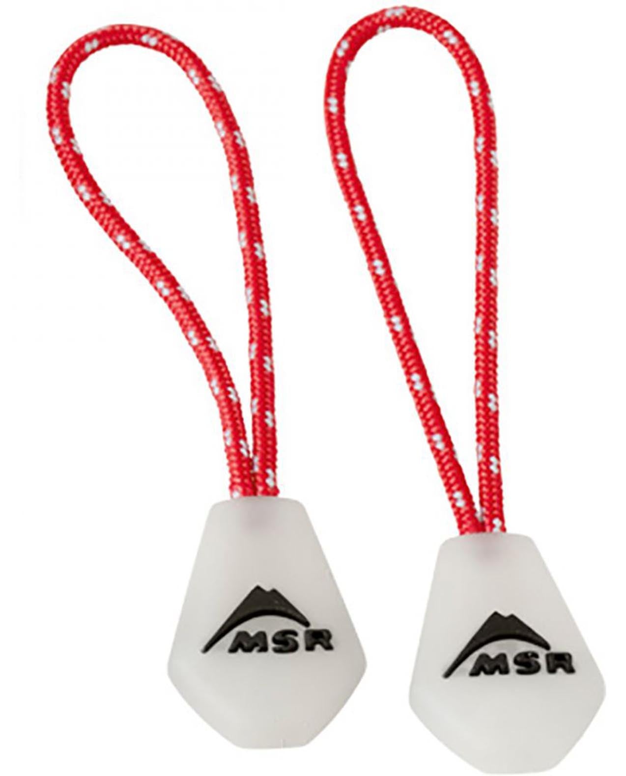 MSR Night Glow Zipper Pulls (2 Pulls)