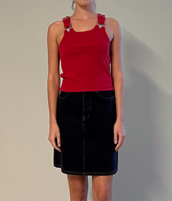 Womens Mississippi Tank in Brick