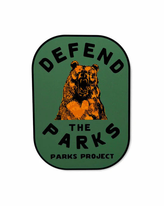 Defend The Parks Sticker