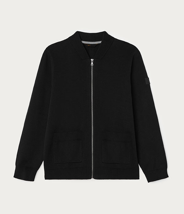 Mens Navigator Knit Bomber