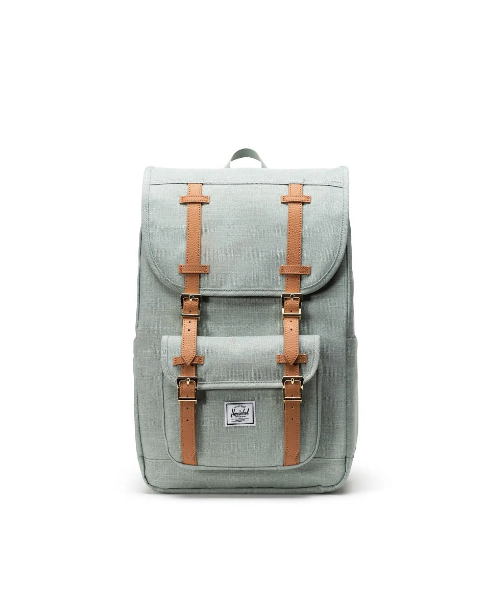 Herschel Little America Backpack in Iceberg Green Crosshatch