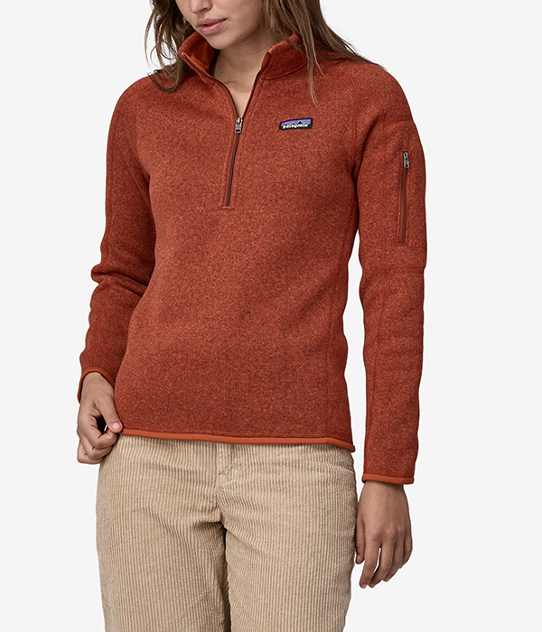 PATAGONIA Womens Better Sweater 1/4 Zip