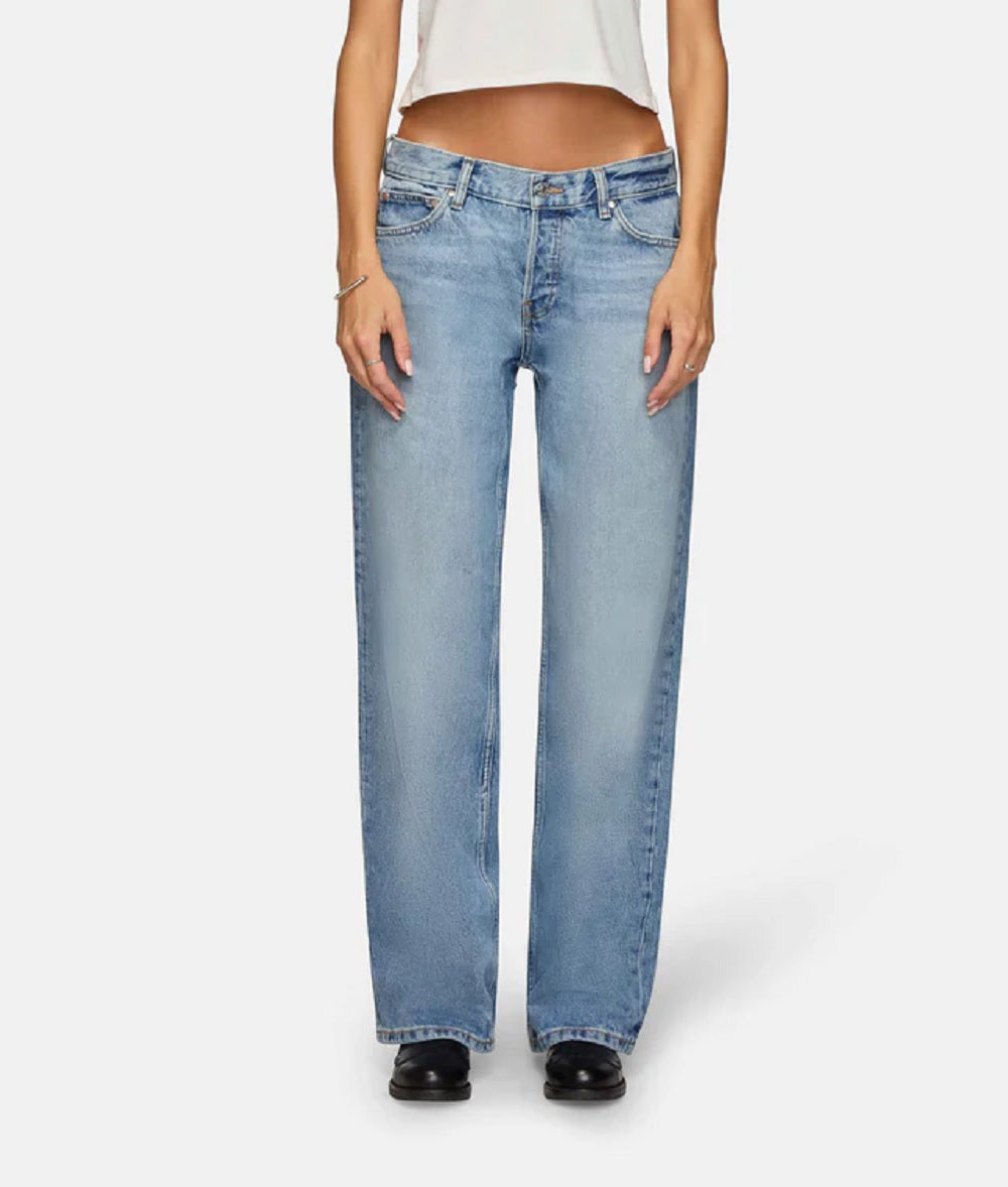 Womens EB Denim Low Rise Baggy
