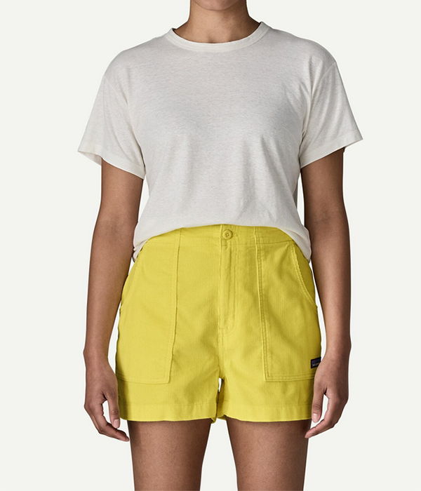 Womens Retro Cord Shorts
