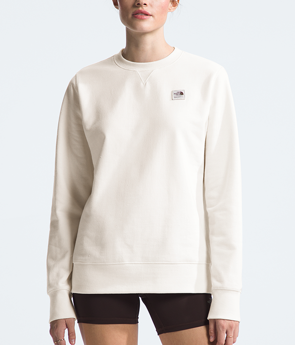 Womens Heritage Patch Crew F24