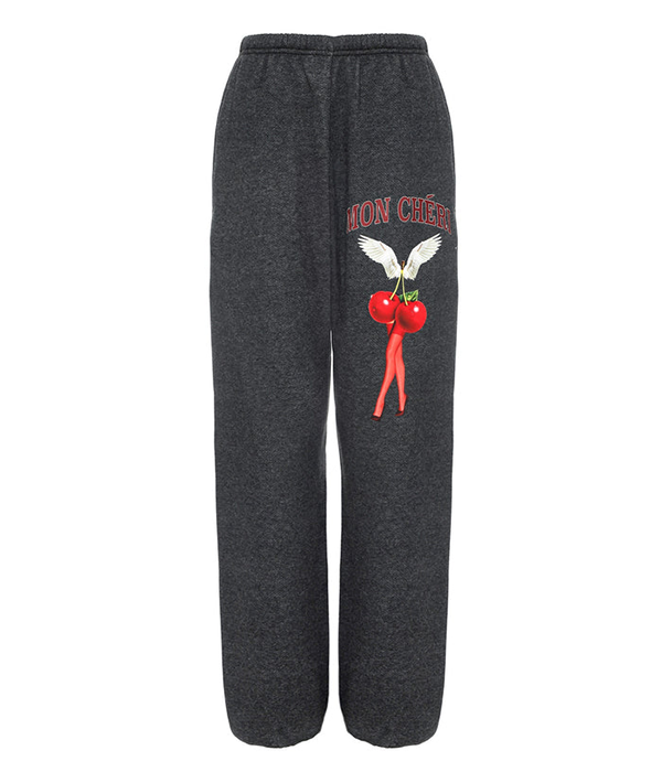 Womens Mon Cheri Kimmy Pant in Charcoal Heather