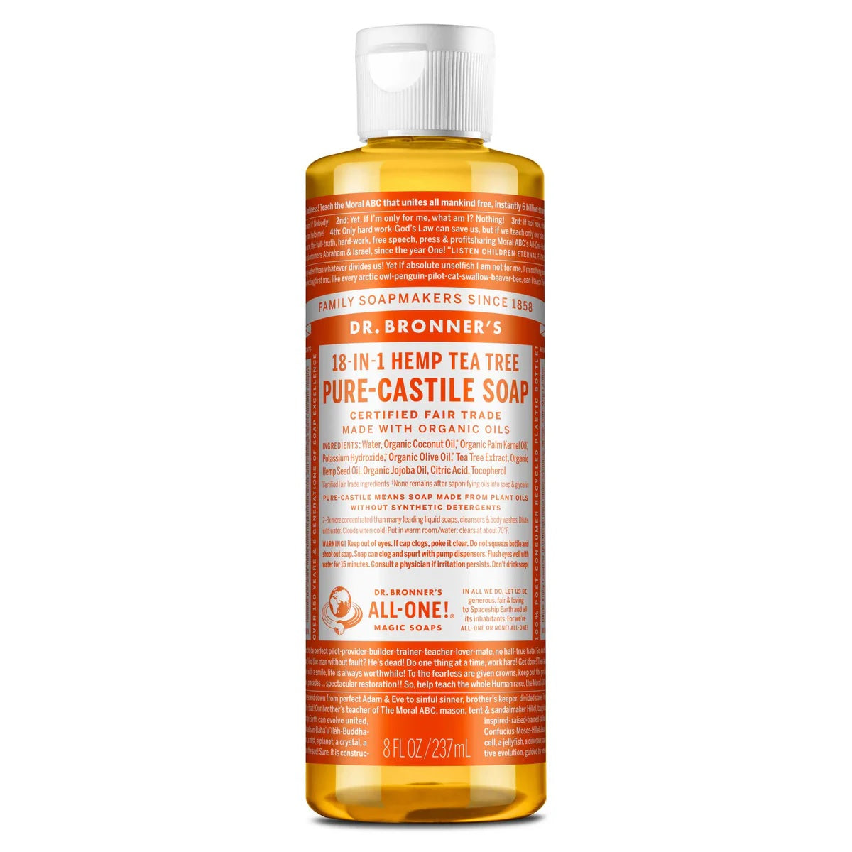 Dr. Bronner's Tea Tree 8 oz