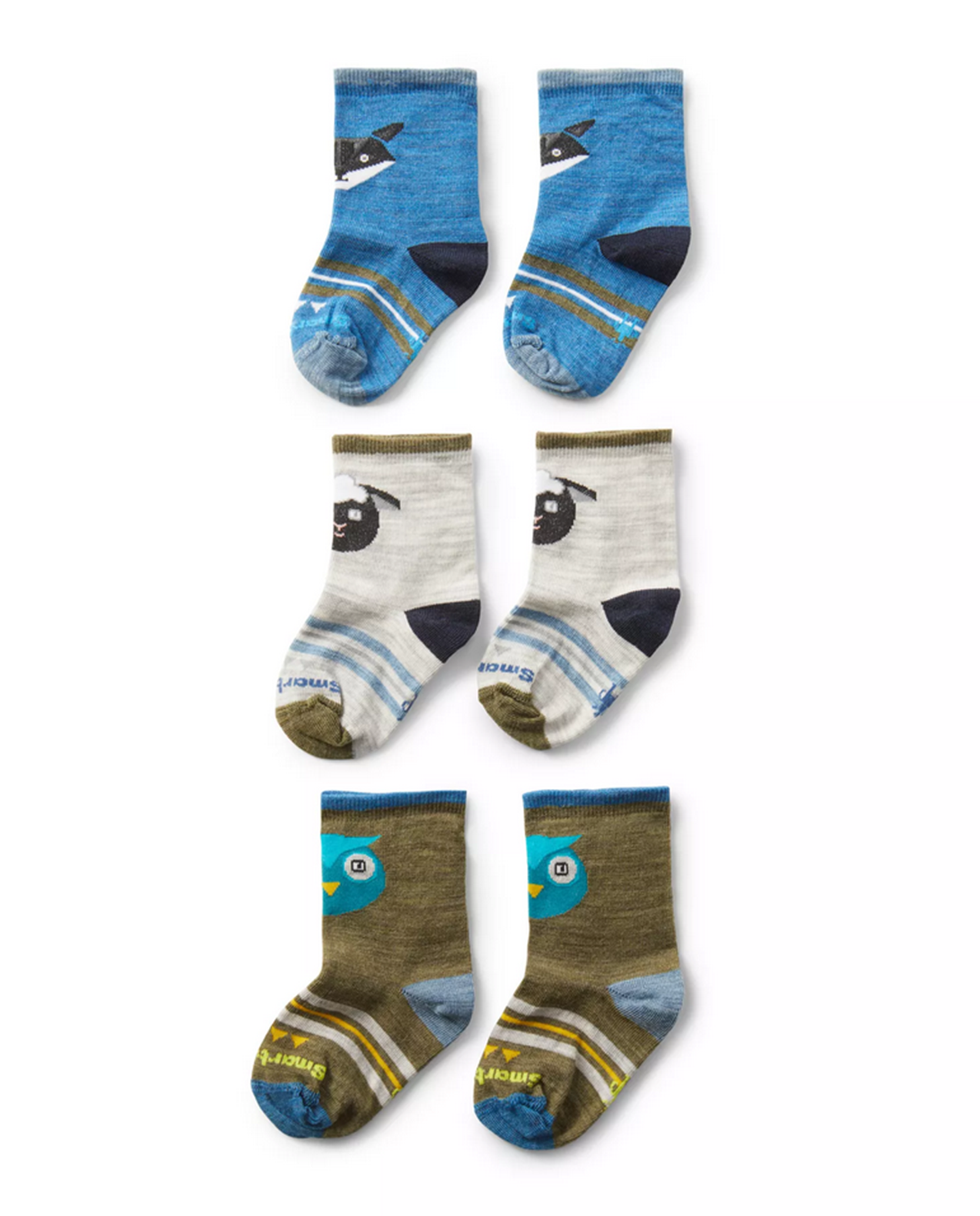 Kids Toddler Trio Socks