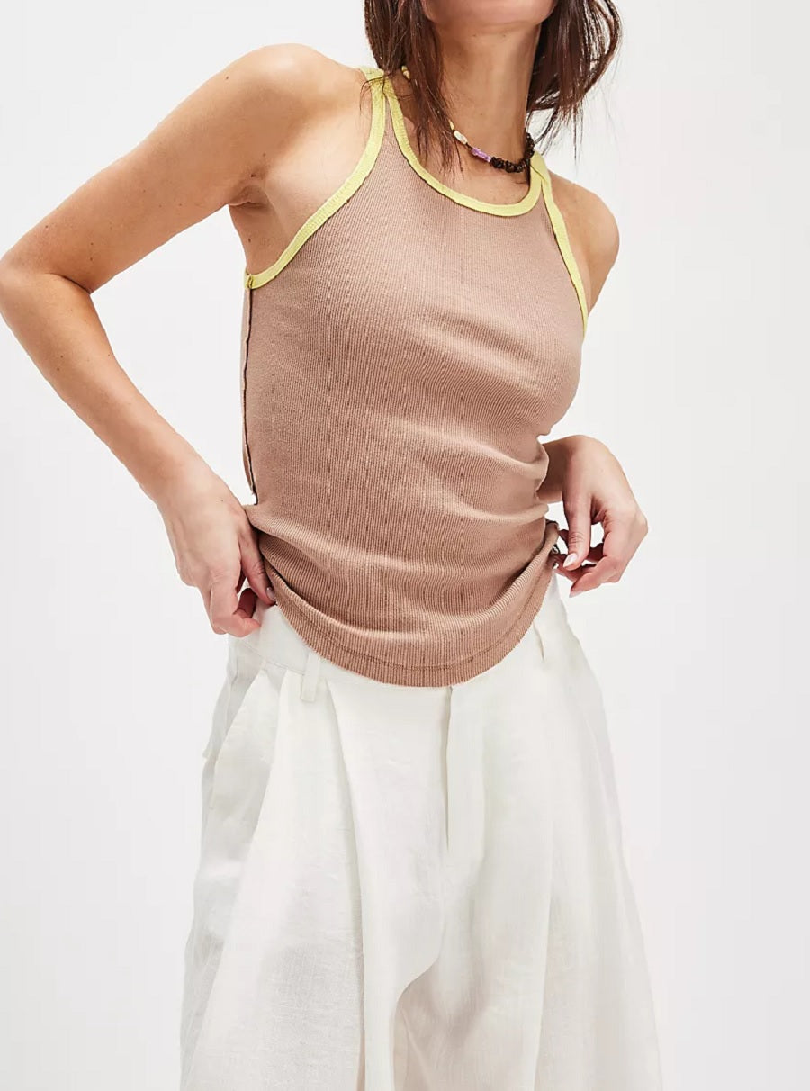 Womens Only One Ringer Top - Solids