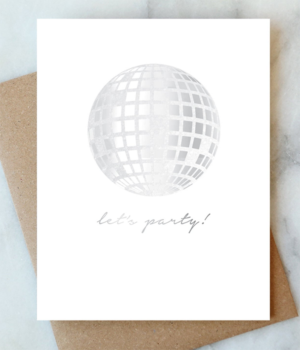Disco Ball Birthday Greeting Card | Birthday & Congrats