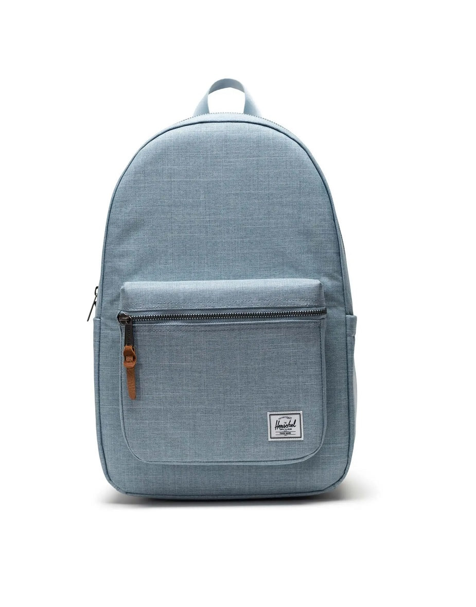 Settlement Backpack in Ashley Blue Crosshatch