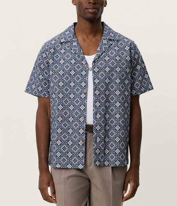 Mens Lukas Arabesque AOP SS Shirt