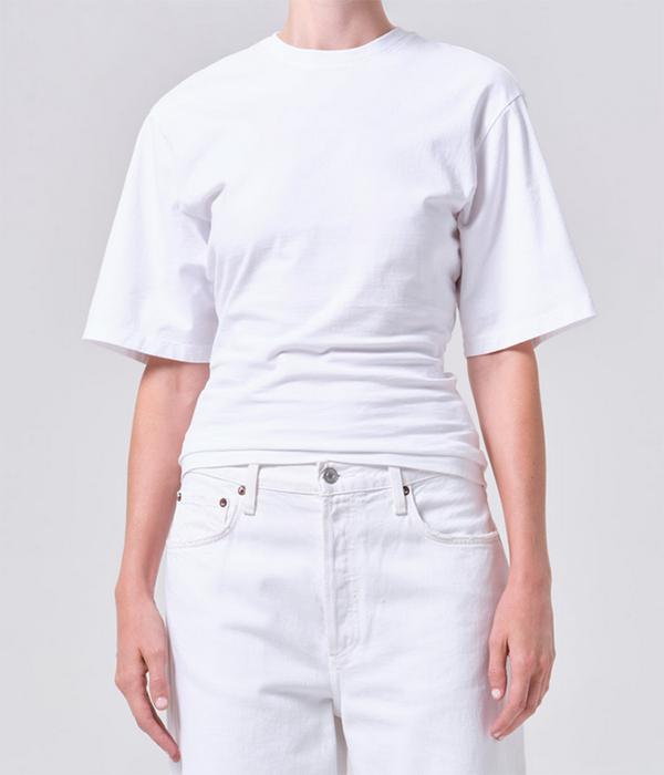 Womens Storey Tee in White