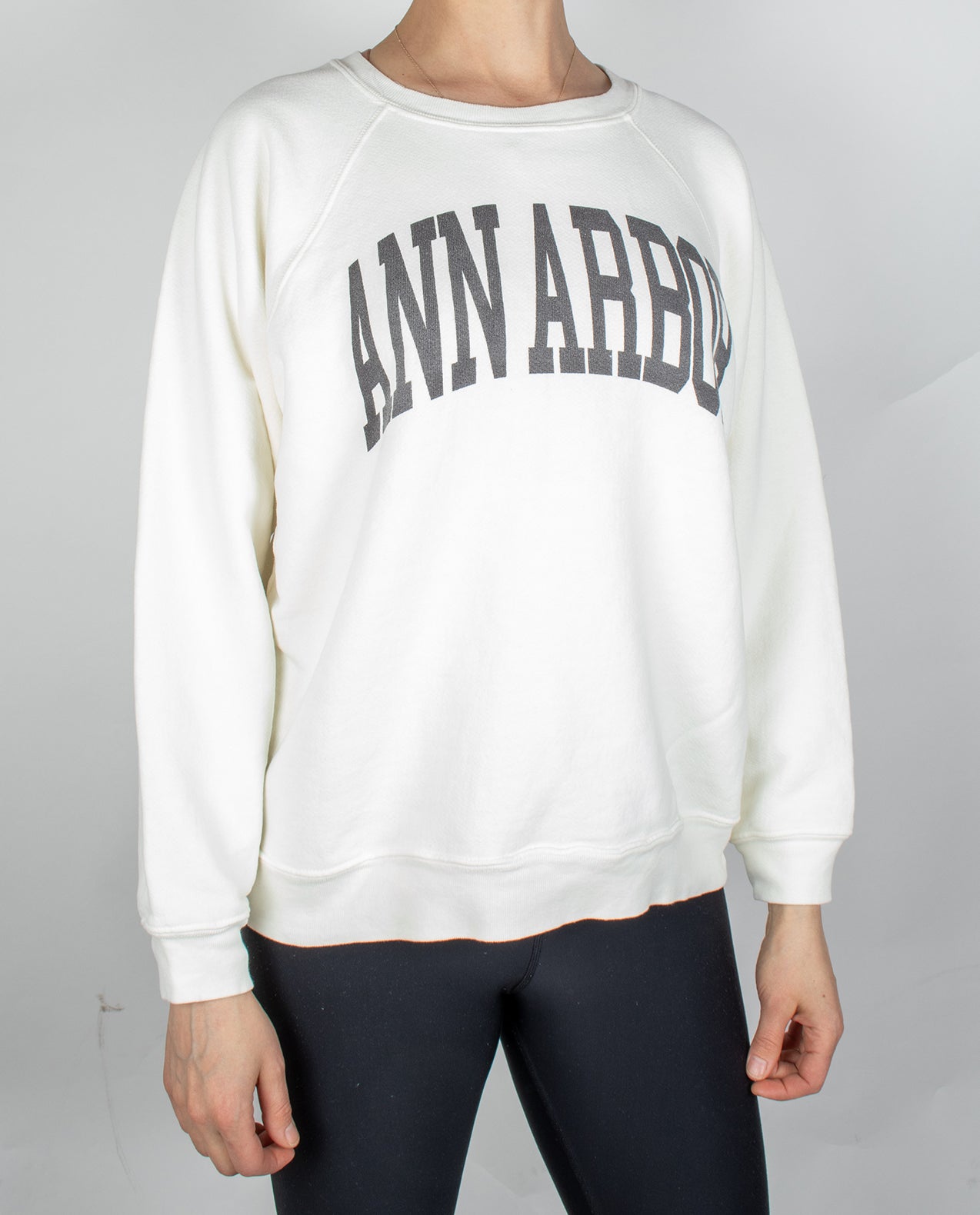 Unisex RBBL Premium Ann Arbor Terry Crew with Black Font F24