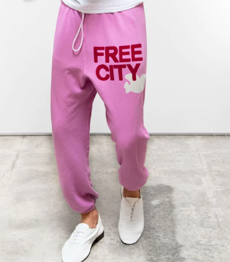 Womens Free City Large Sweatpant B