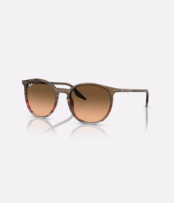 RB2204 in Striped Brown Gradient Red