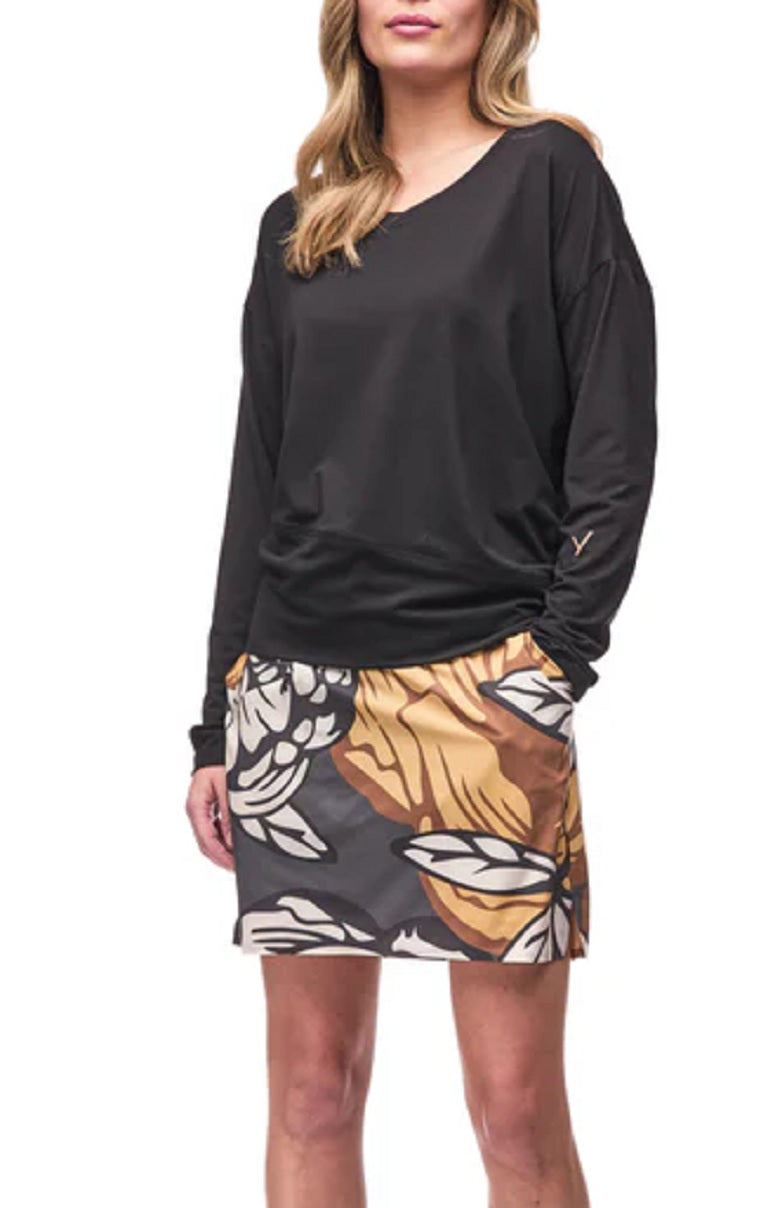 Womens Veloz Long Sleeve V-Neck