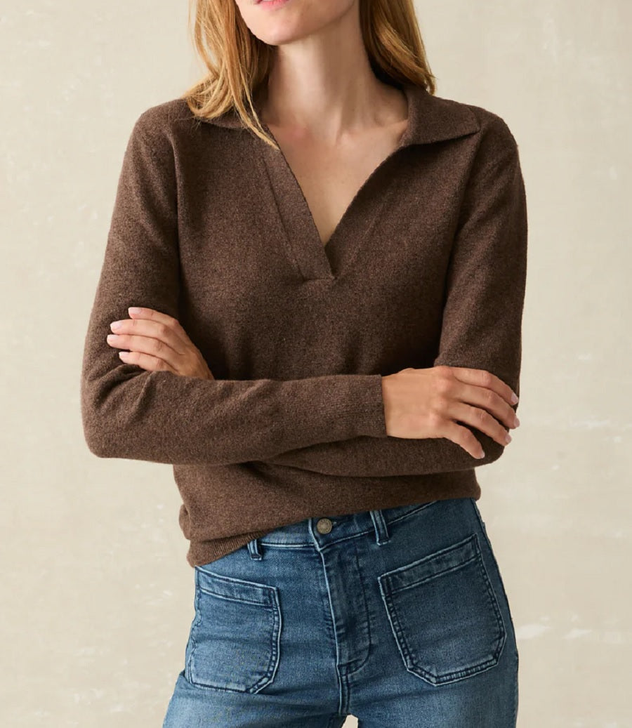 Womens Jackson Sweater Polo F24
