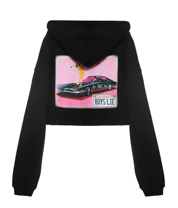 Womens Just Fore You Alex Zip Hoodie