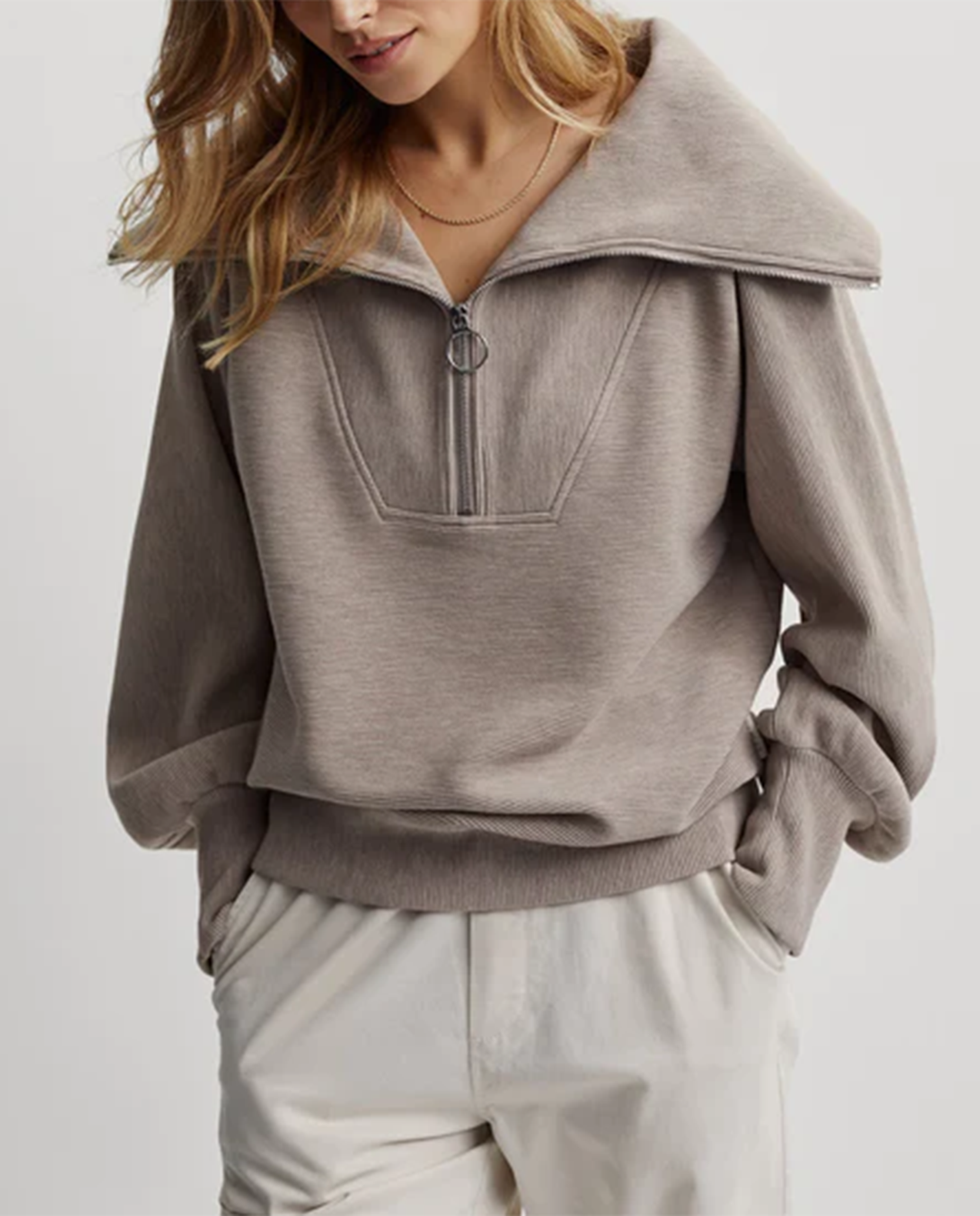 Womens Vine Half Zip