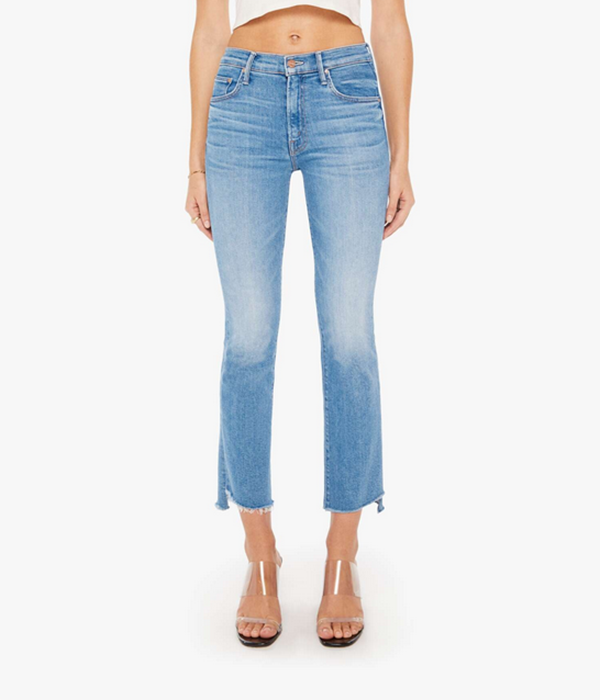 Womens Insider Crop Step Fray A
