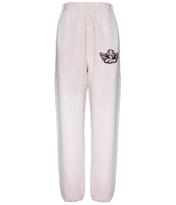 Womens Smoke and Mirrors Mac Slim Pant in Pink Heather