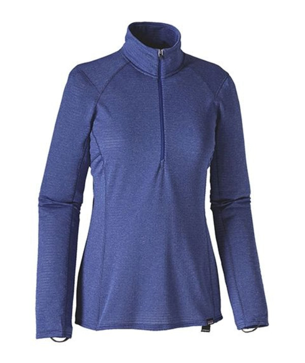 Womens Cap Thermal Weight Zip Neck