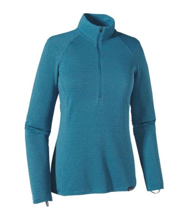 Womens Cap Thermal Weight Zip Neck