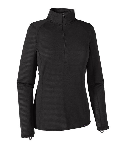 Womens Cap Thermal Weight Zip Neck