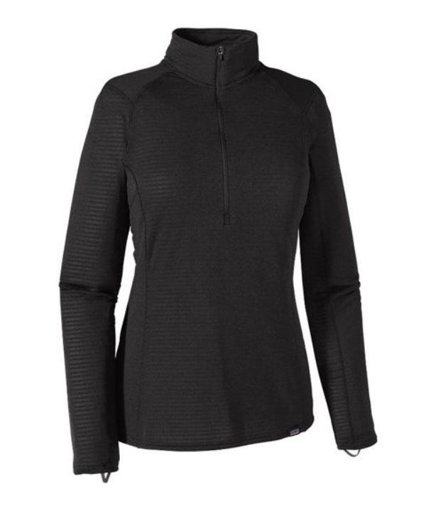 Womens Cap Thermal Weight Zip Neck