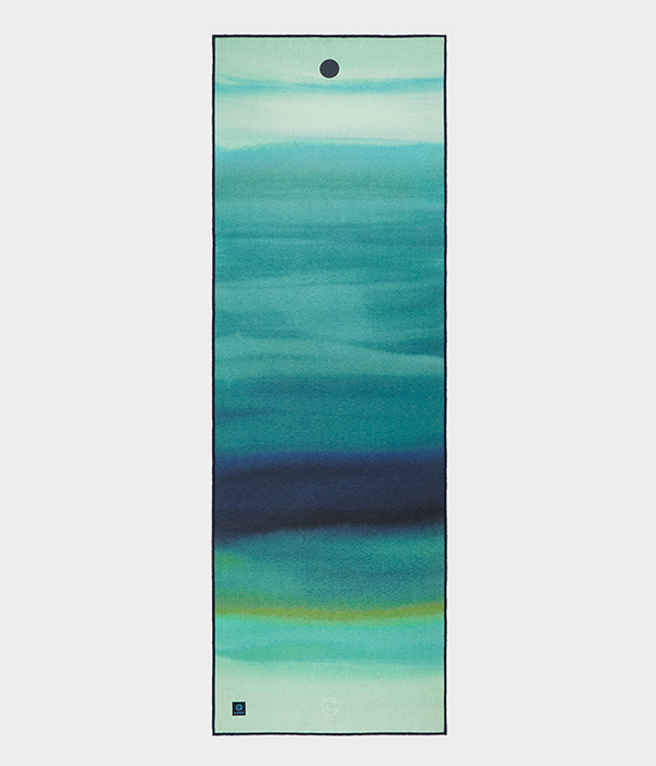 Yogitoes Yoga Mat Towel - Lagoon - 71in