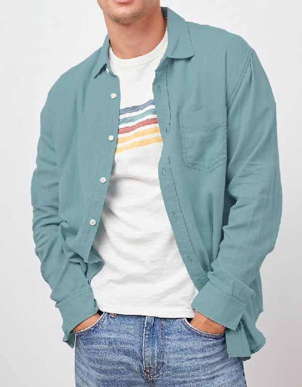 Mens Wyatt Button Down