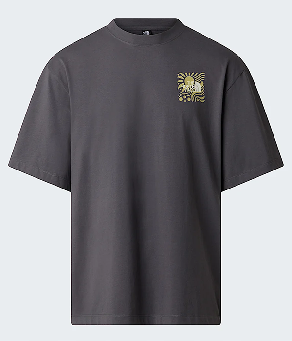 Mens Sun Oversize Short-Sleeve Tee Graphic