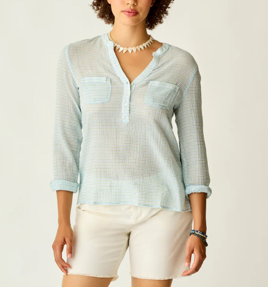 CARVE DESIGNS Dylan Gauze Shirt