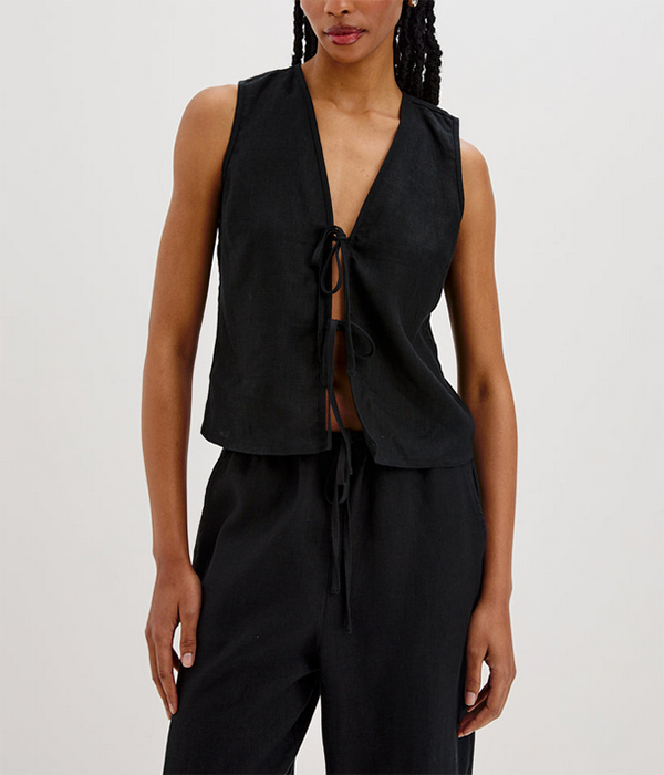 Womens Oregon Vest in Black